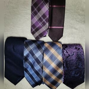 Michael Kors Men's Tie Collection - Purple, Brown, Blue